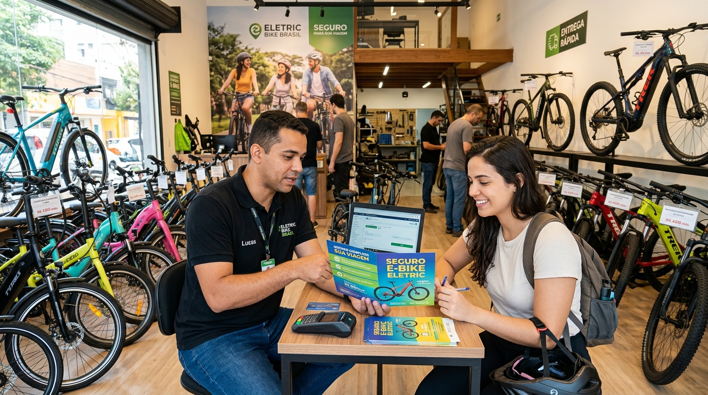 Como oferecer seguro na sua loja de bikes elétricas